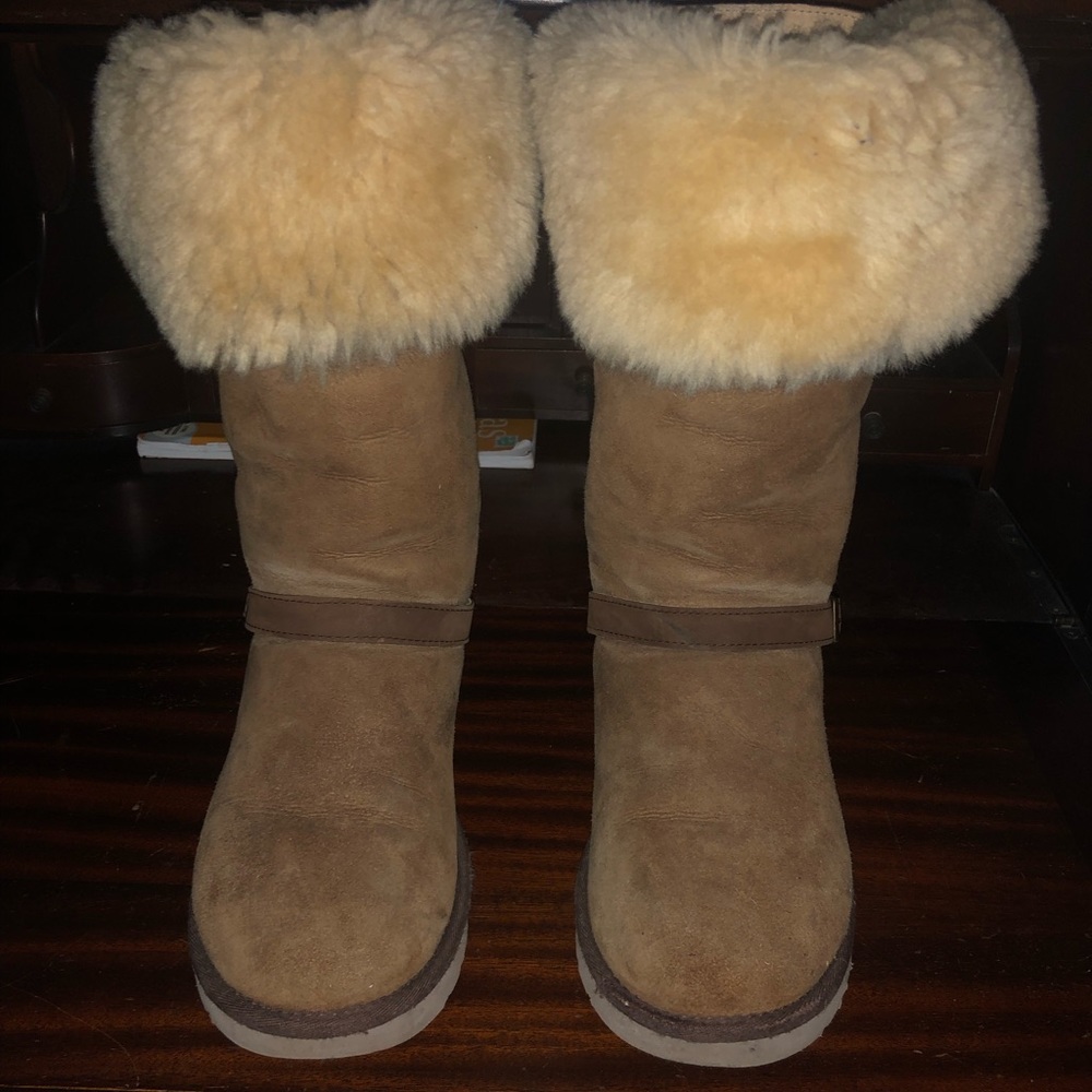 Ugg tall chestnut boots